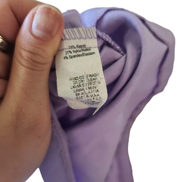 Lulu's 1960 peplum lavander mini dress size small - Picture 10 of 10